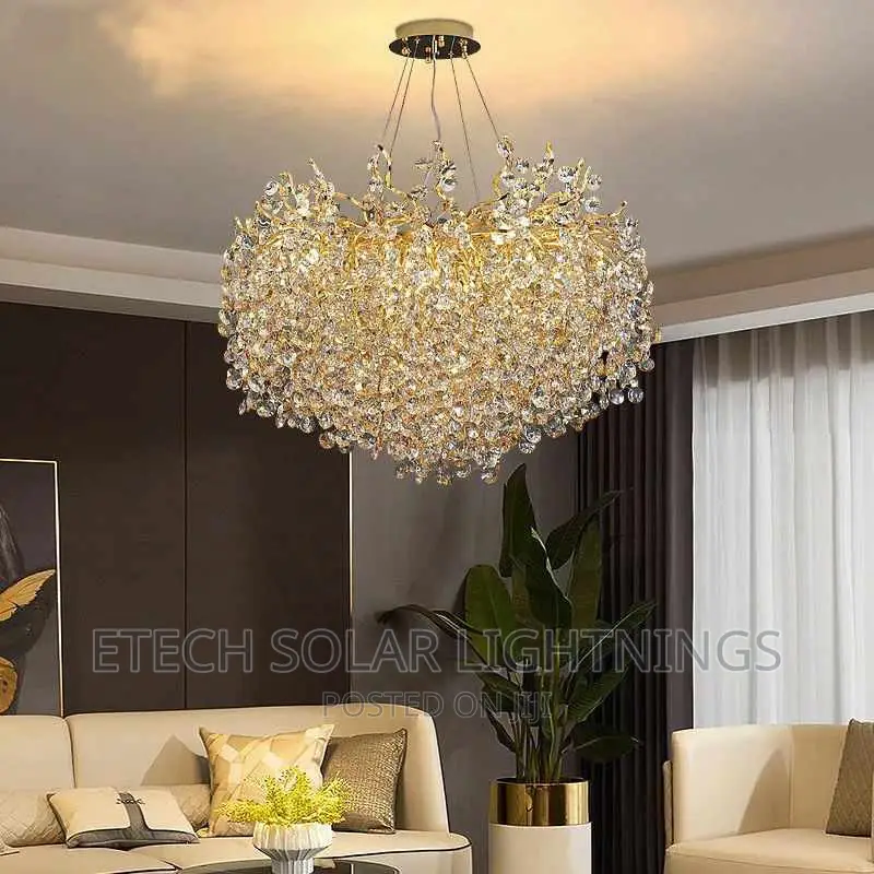 Luxury 800mm Gold Body Christal Chandelier Light