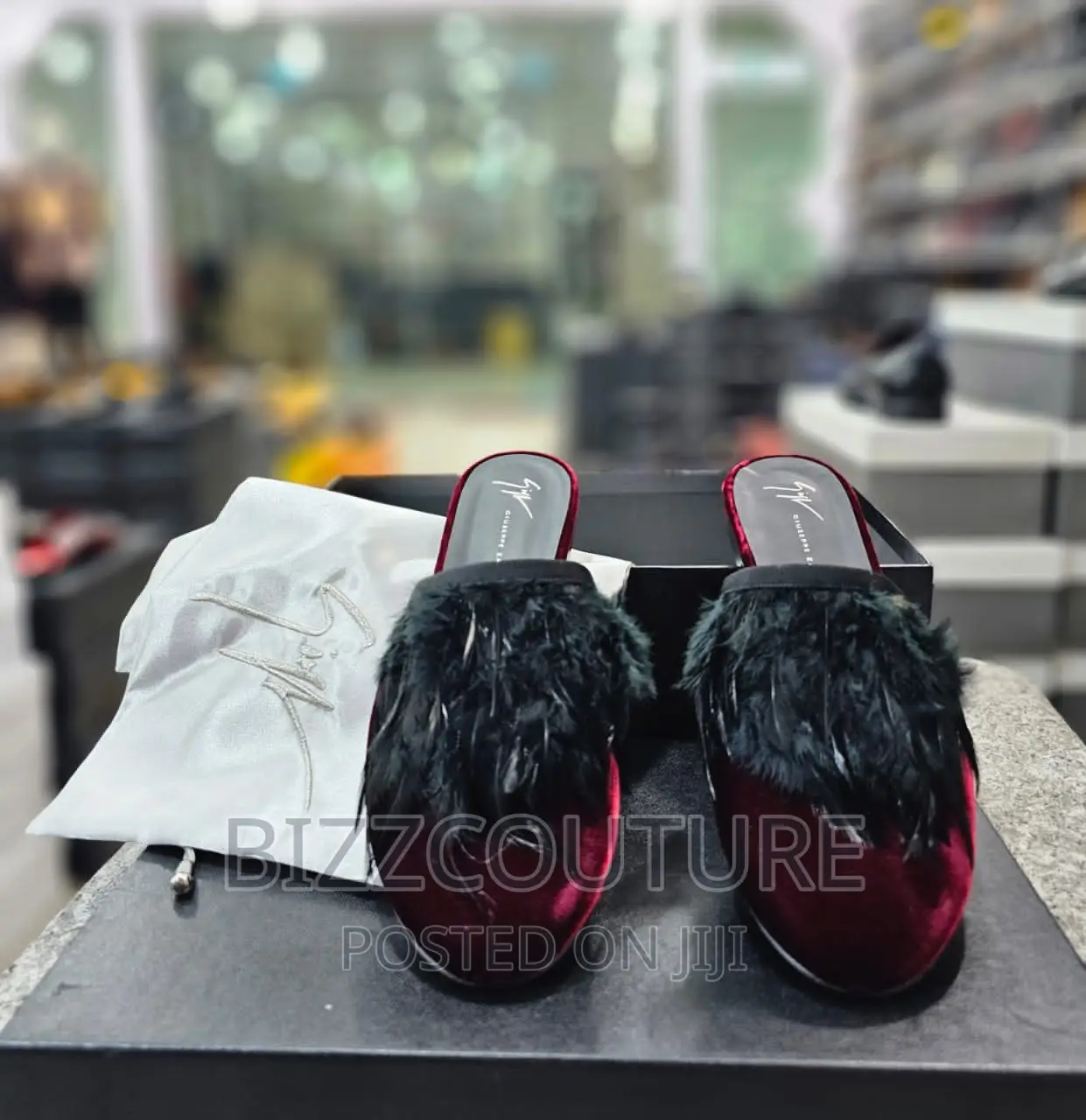 Original Italian GIUSEPPE ZANOTTI MULES Available in Store