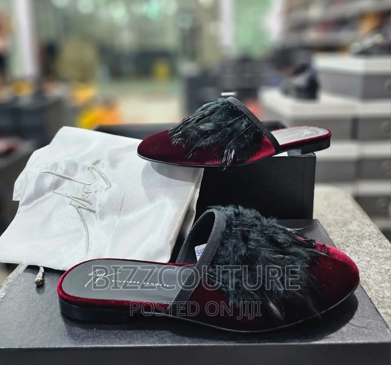 Original Italian GIUSEPPE ZANOTTI MULES Available in Store