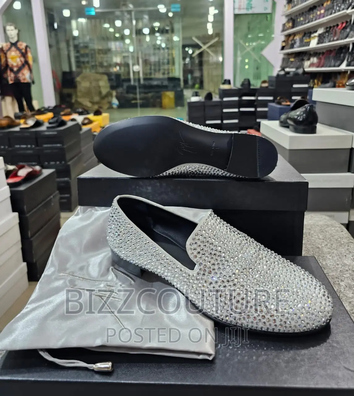 Original Italian Zanotti Loafers Available in Store