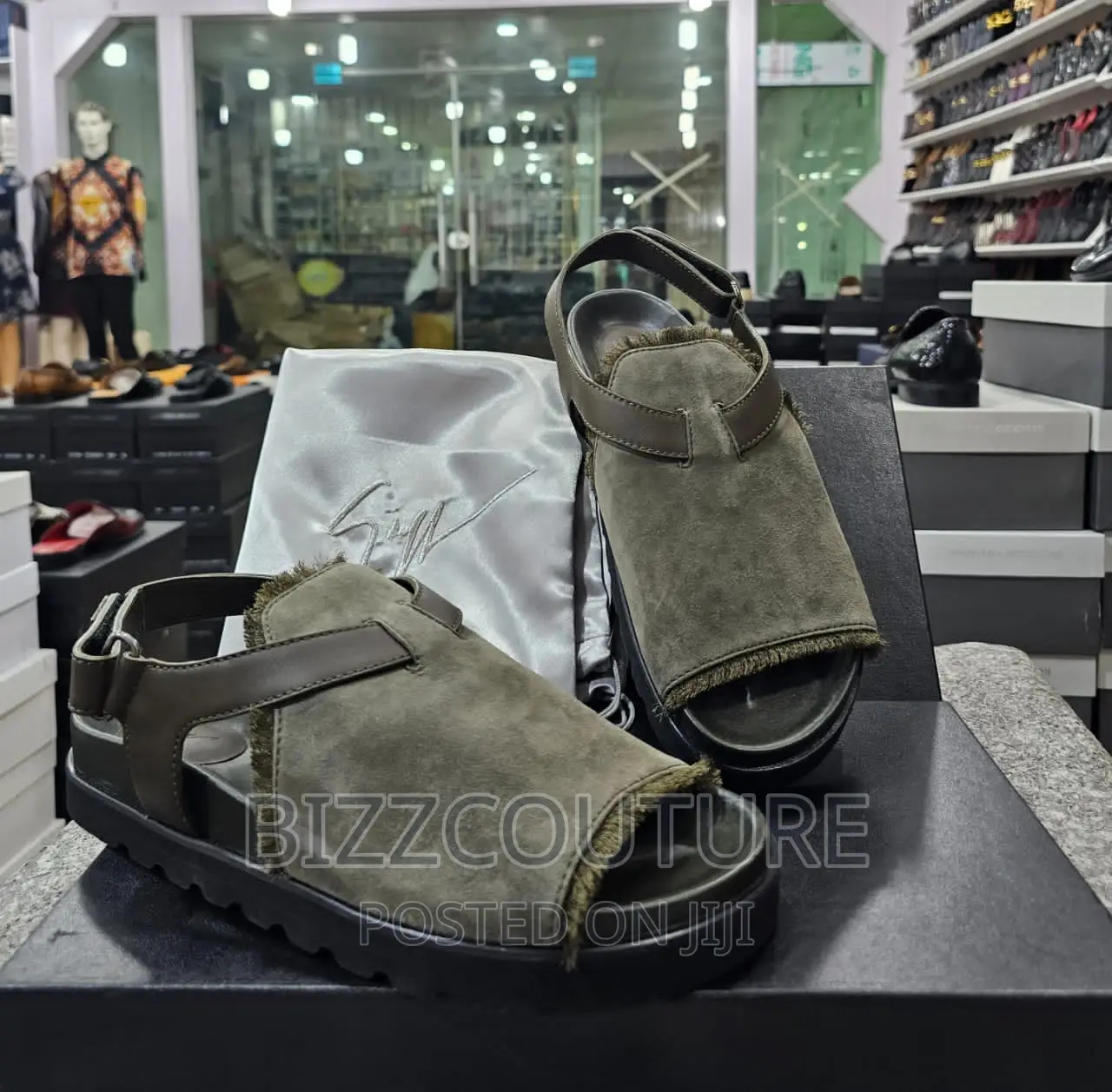 Original Italian ZANOTTI Sandals Available in Store