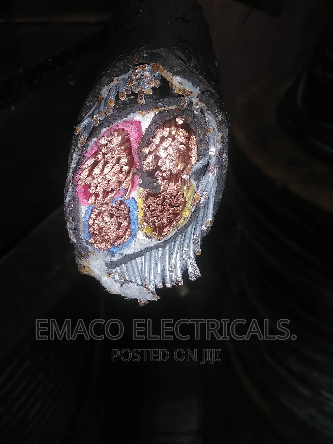 70mm 4core Armoured Original Nigeria Copper Cable