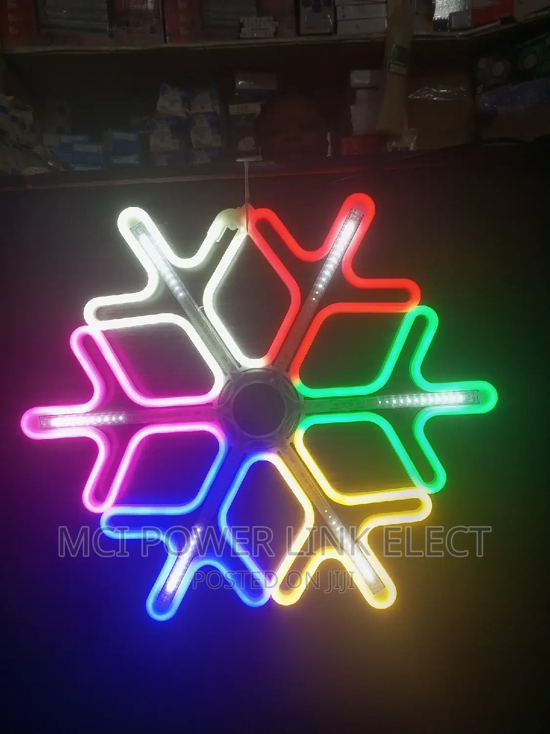 LED Big Snowflake  Christmas Light