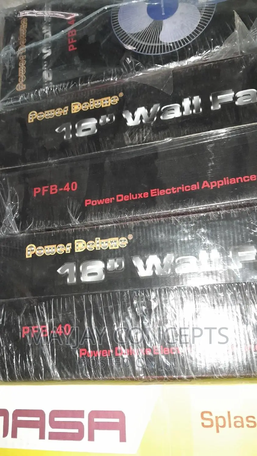 Power Deluxe 16inches Wall Fan