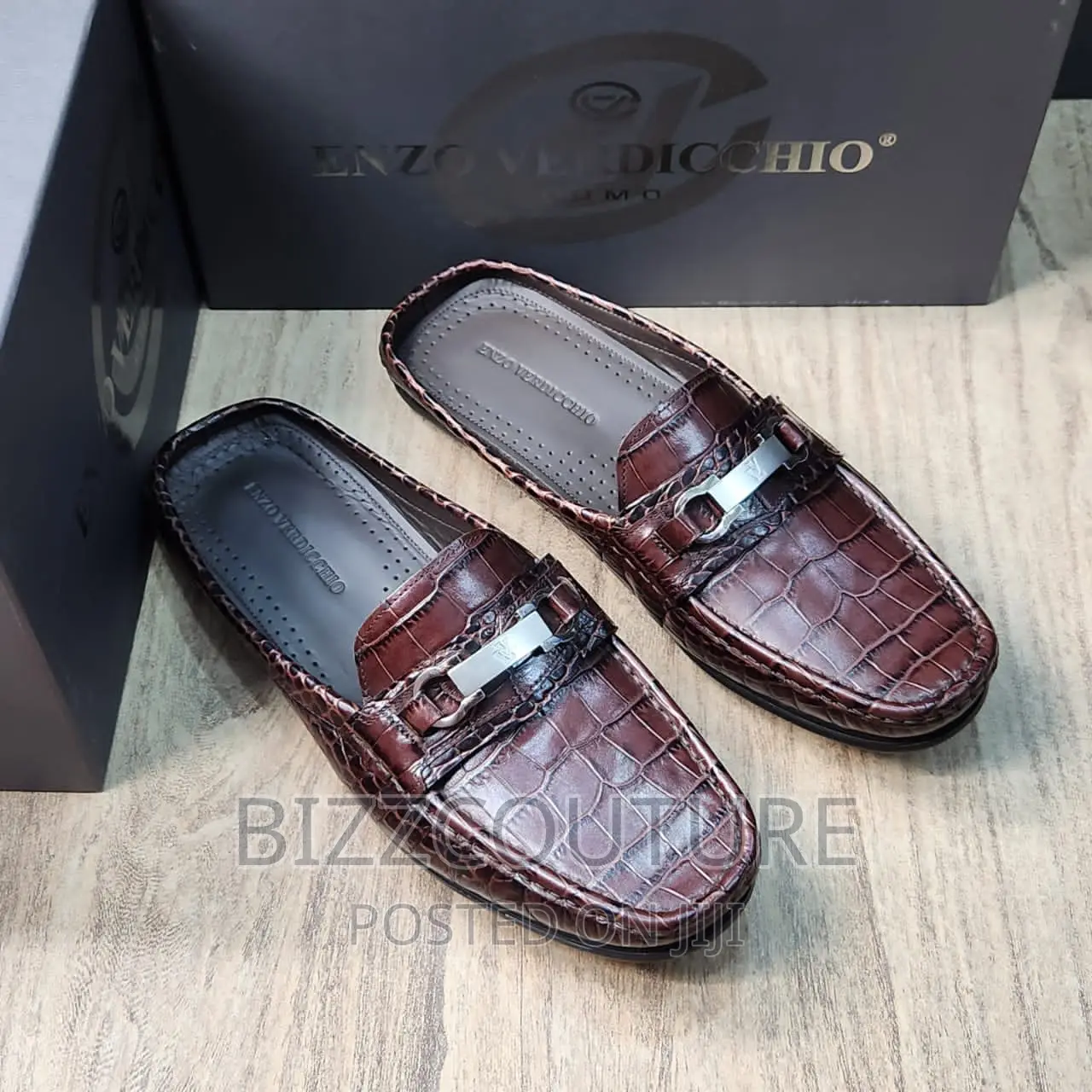 Original Italian ENZO VERDICCHIO Halfshoes Available Instore