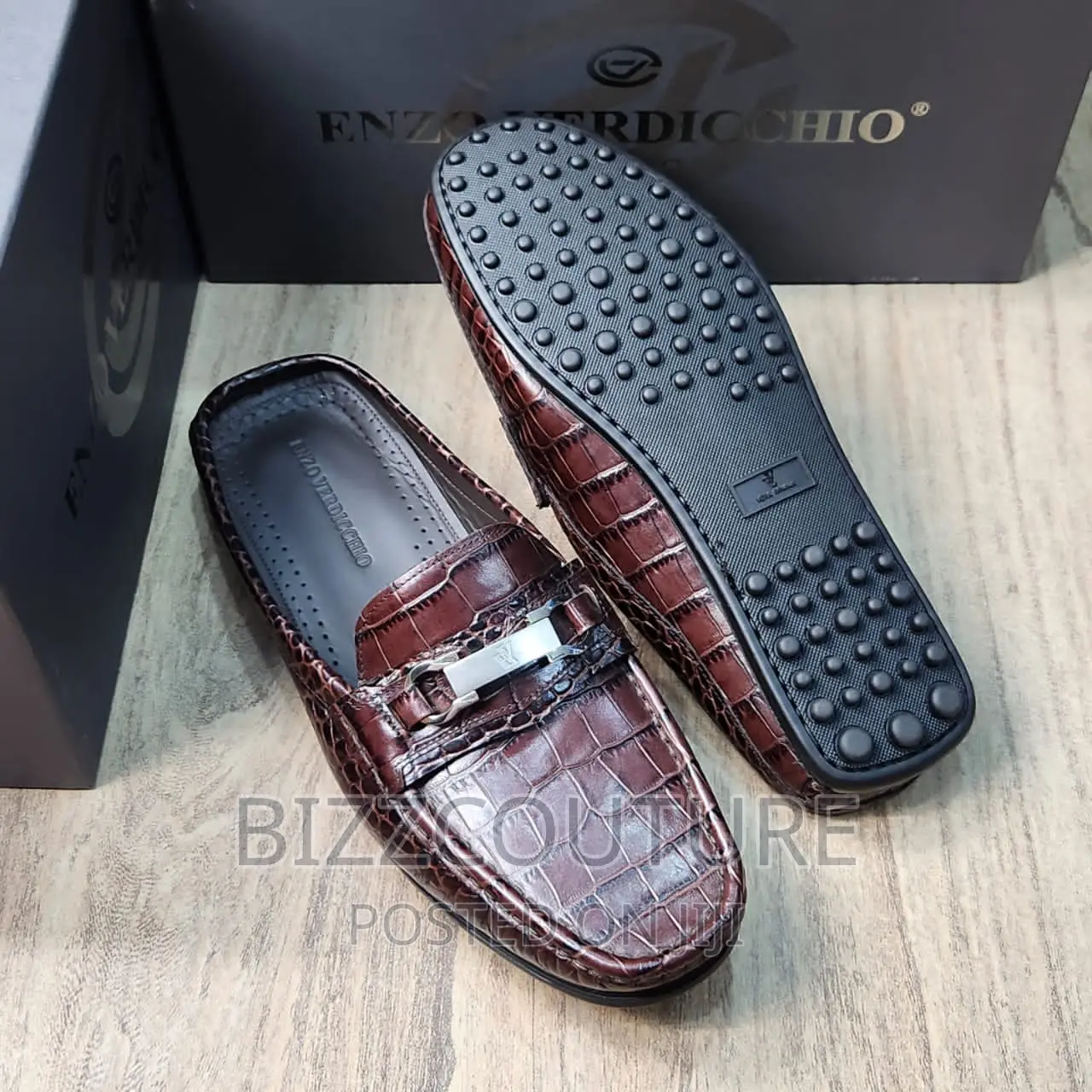Original Italian ENZO VERDICCHIO Halfshoes Available Instore