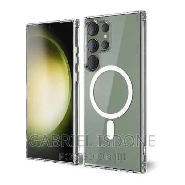 Samsung Galaxy S22 Ultra Magsafe Transparent Magnetic Case