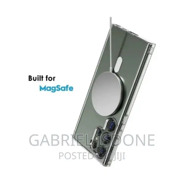 Samsung Galaxy S22 Ultra Magsafe Transparent Magnetic Case