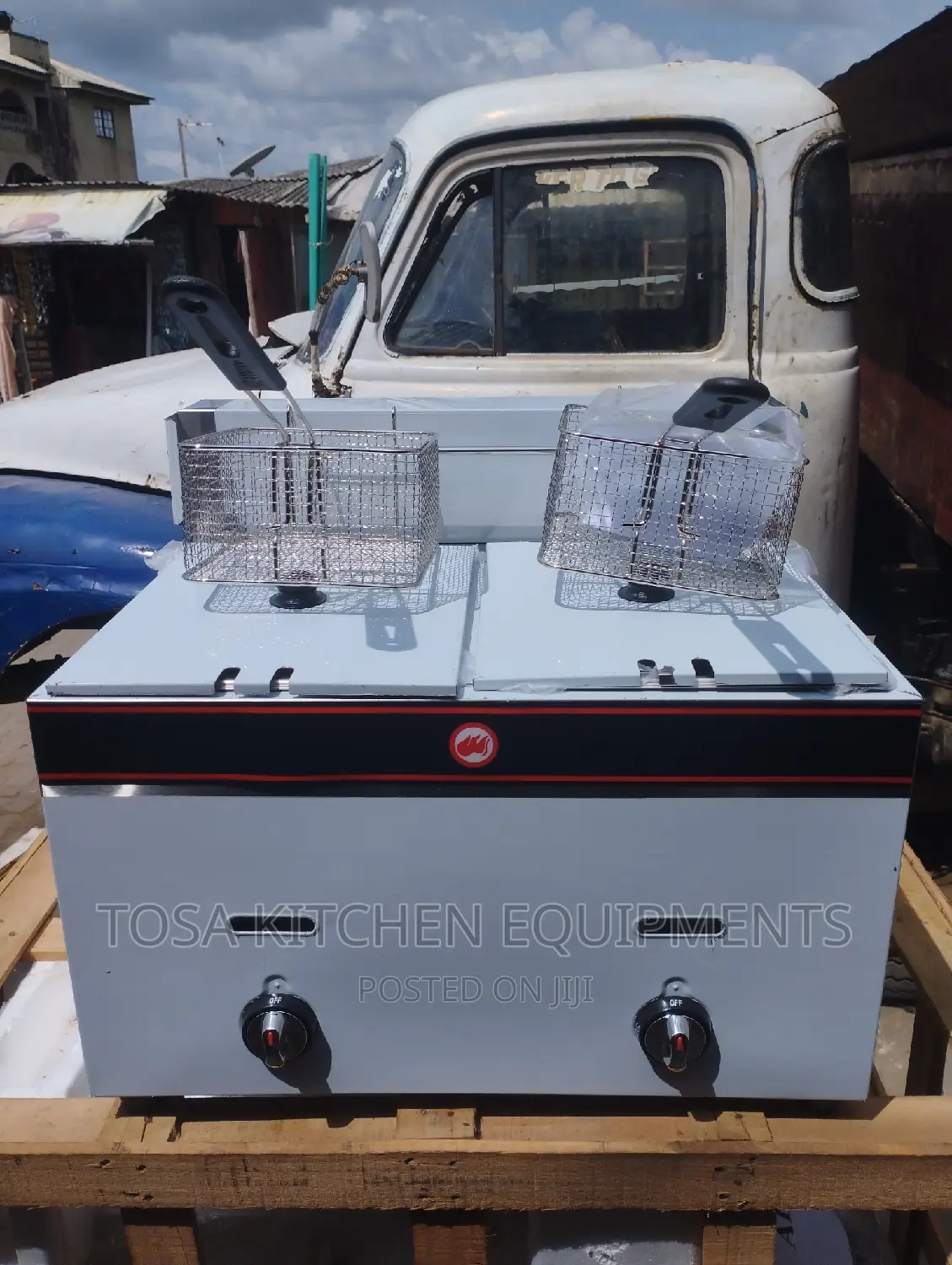 Deep Fryer Double Basket