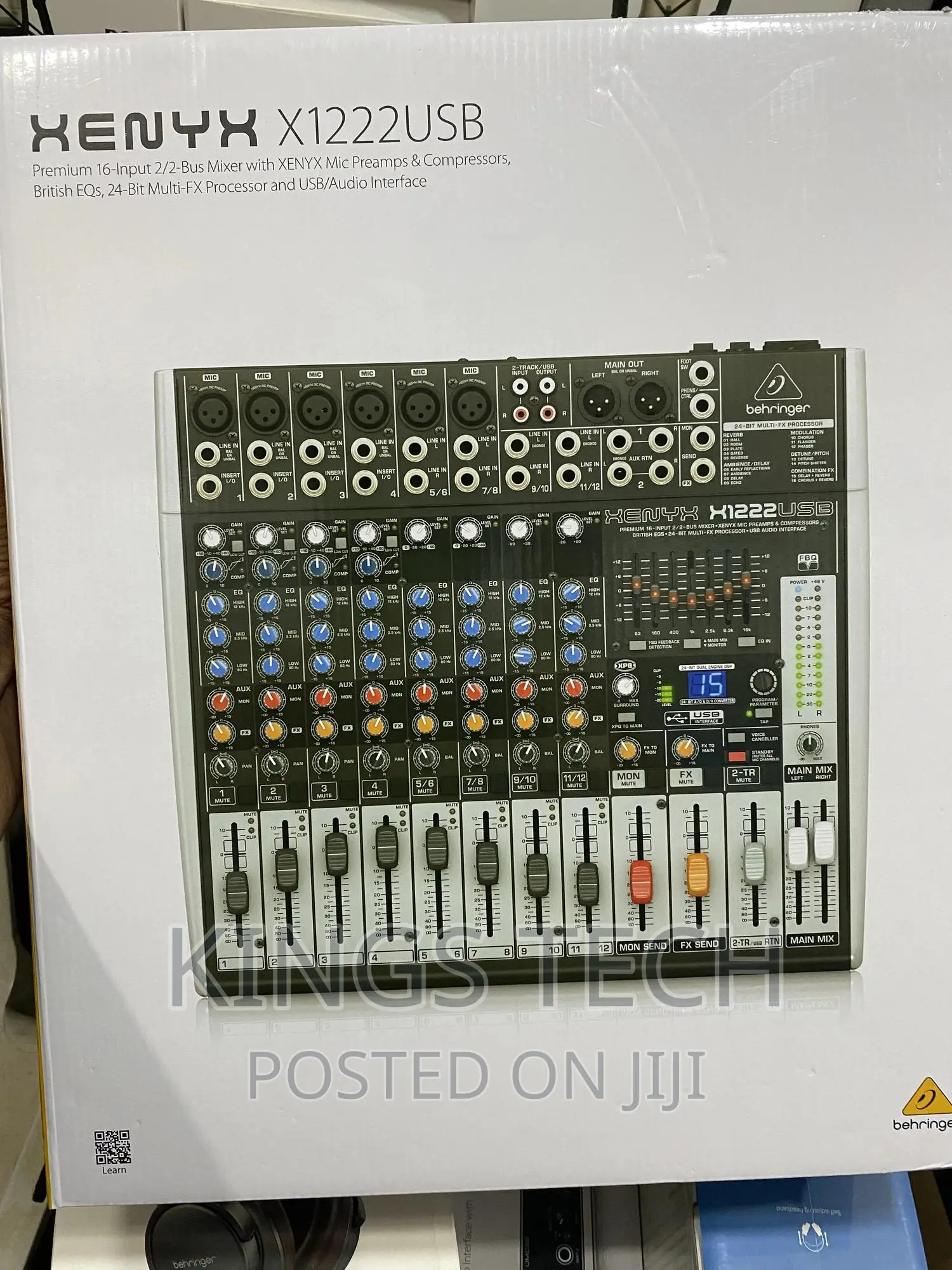 Behringer Xenyx1222 Usb Premium 24-input Input 4-2bus Mixer