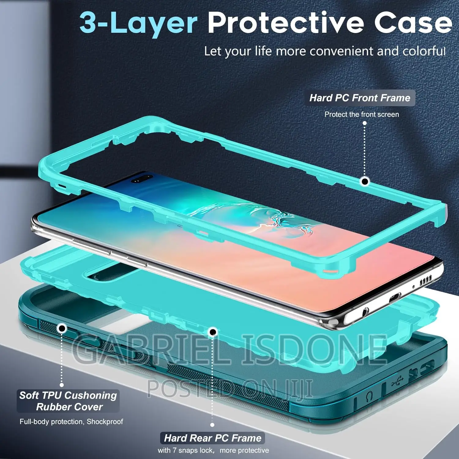 Samsung Galaxy S10 Plus Otter Box Defender Case