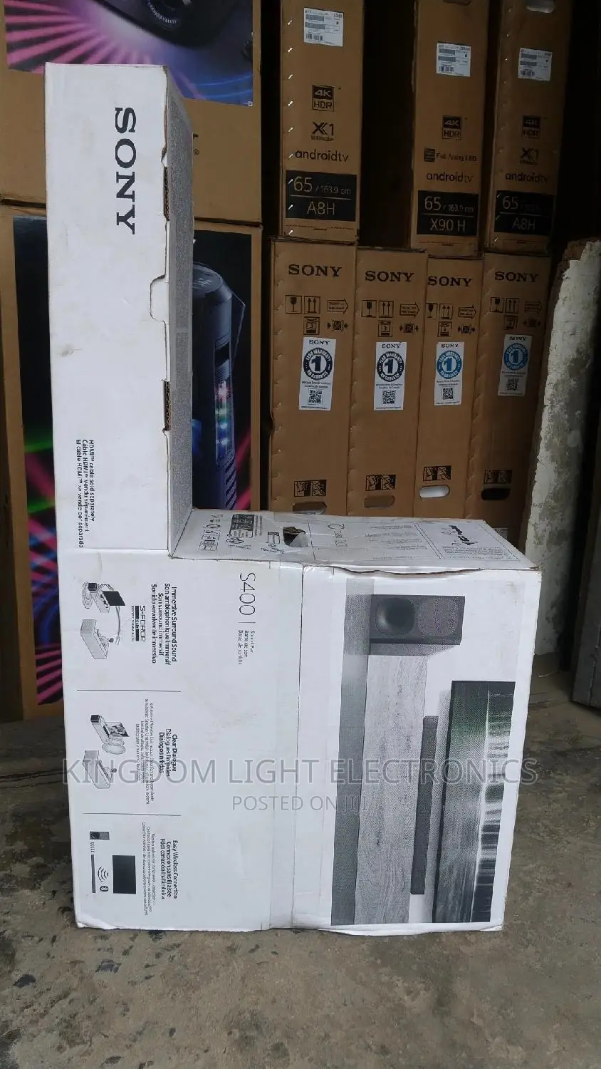 Original Wireless SONY Sound Bar With Woofer