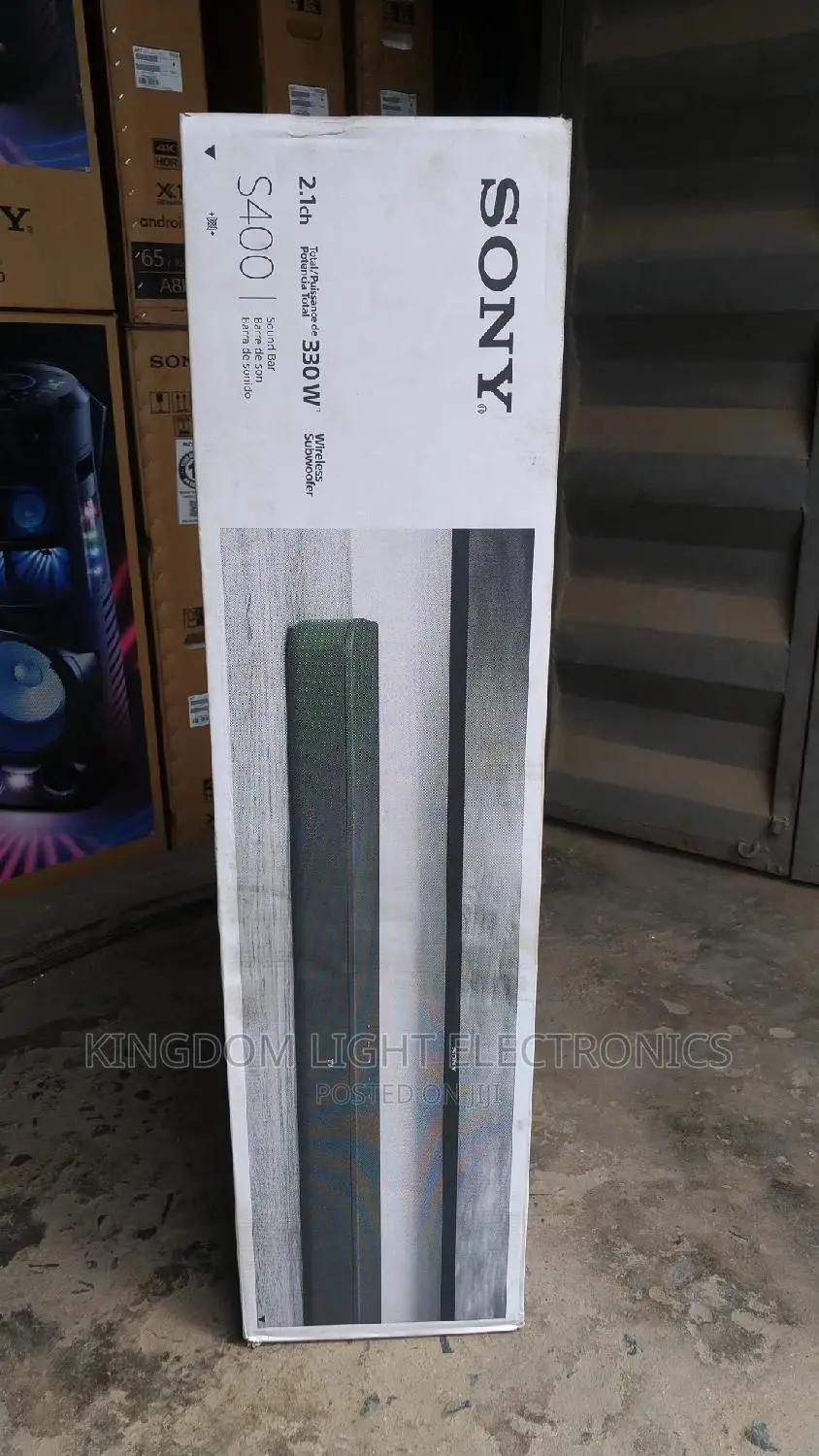Original Wireless SONY Sound Bar With Woofer