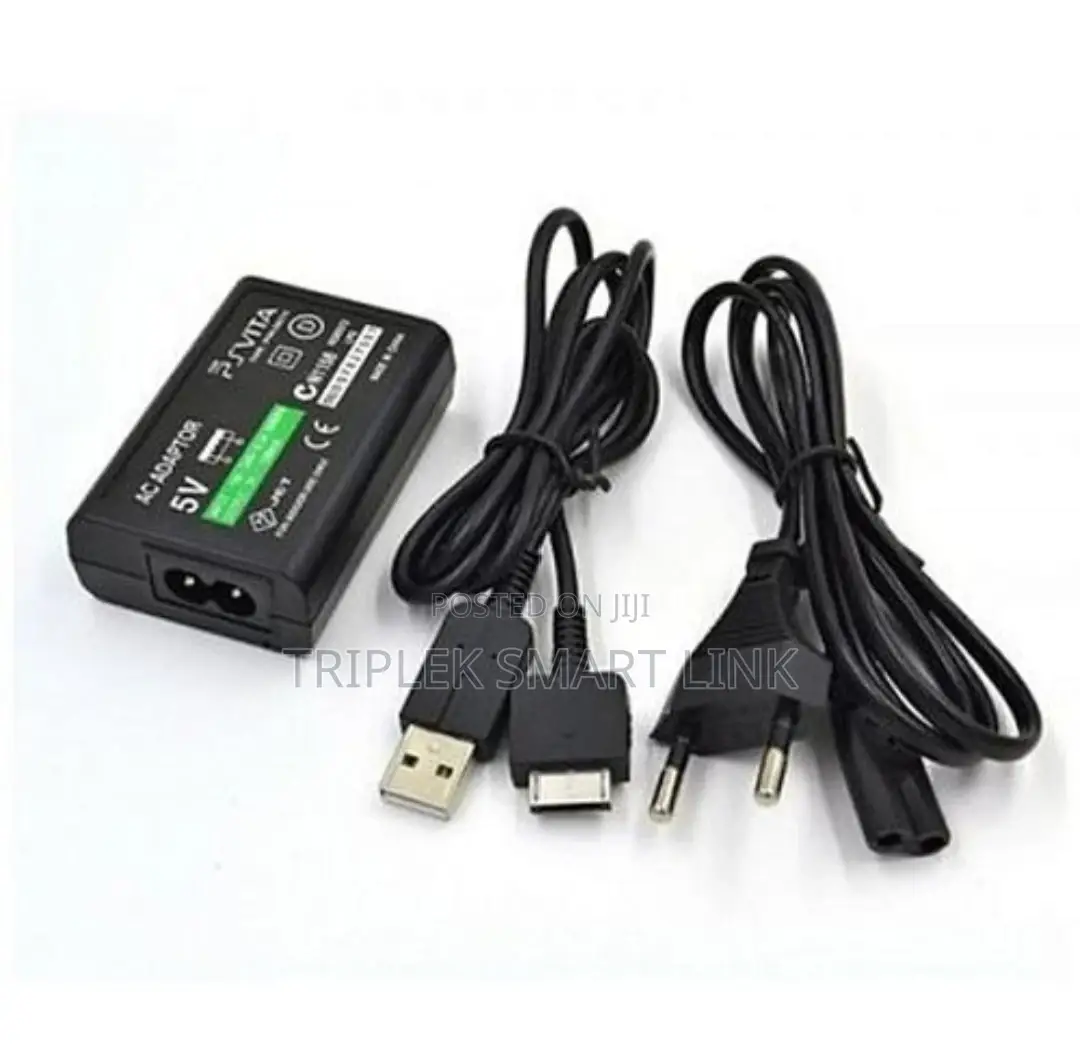 PS Vita Charger / Adaptor With USB Data / Charging Cable