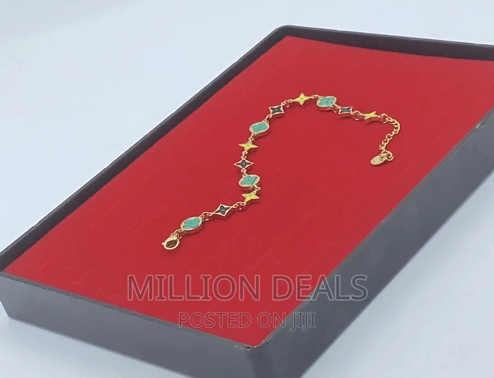 Pattern Stylish Men's Link Bracelet Multi