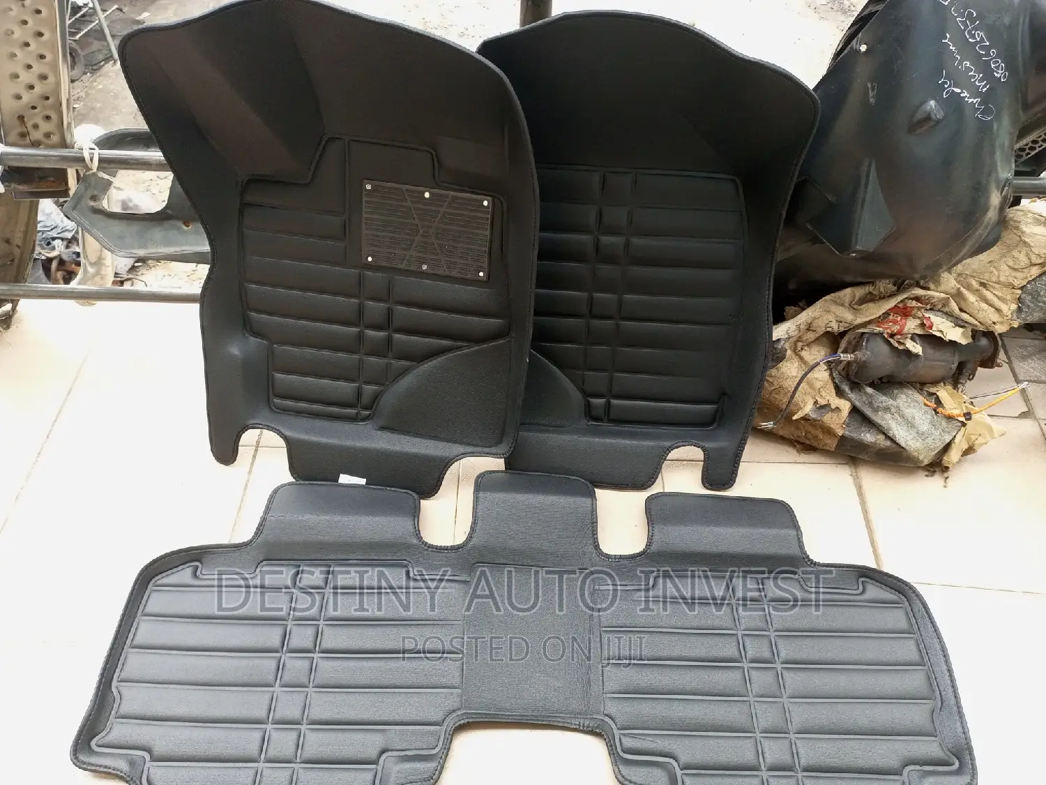 Leather Loor/Footmat for Toyota Hilux