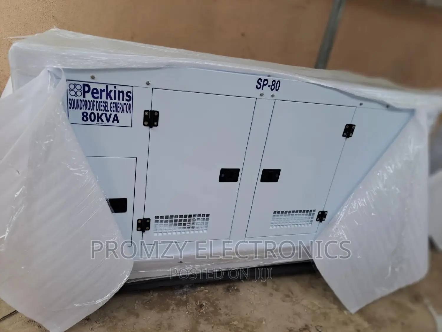 80kva Perkins Diesel Soundproof Generator 100%Copper Coil