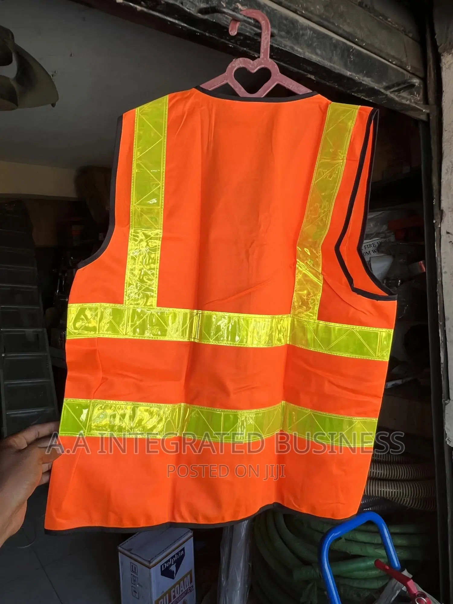 Reflective Jacket With Zip Quality