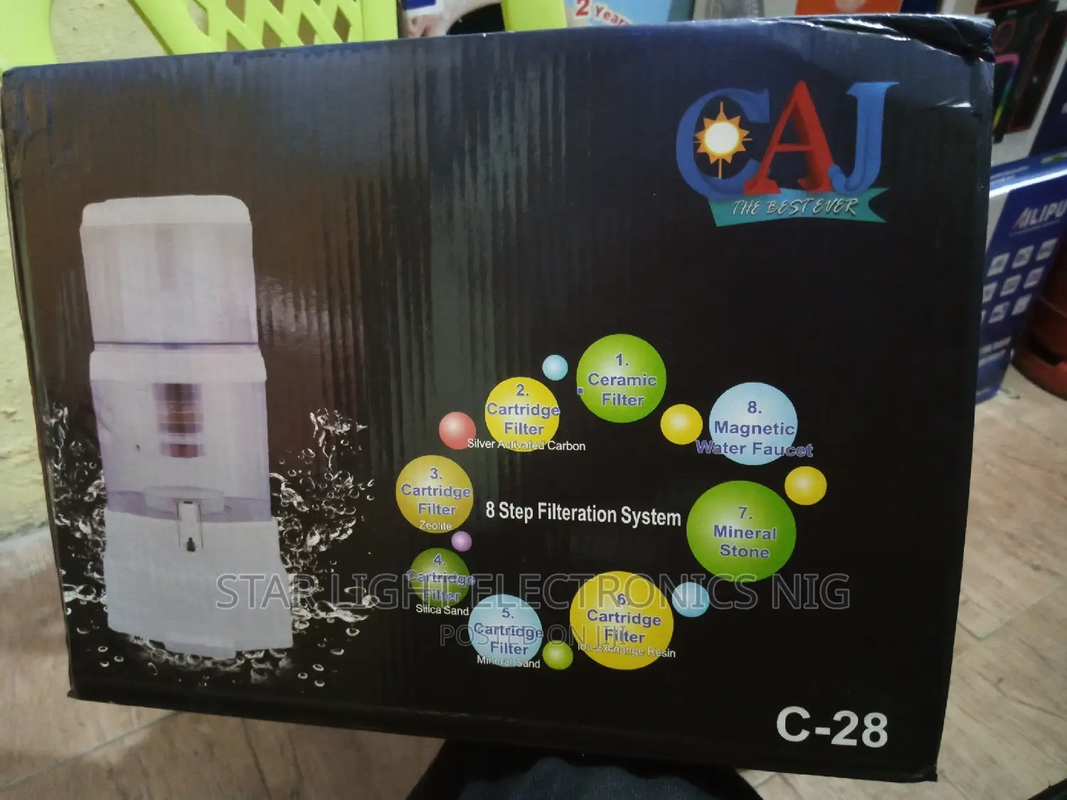 Water Purifier Filter 28 Liters