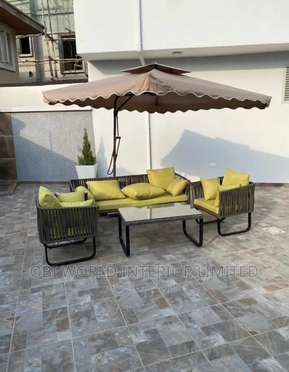 Outdoor Garden Chair Set by 5