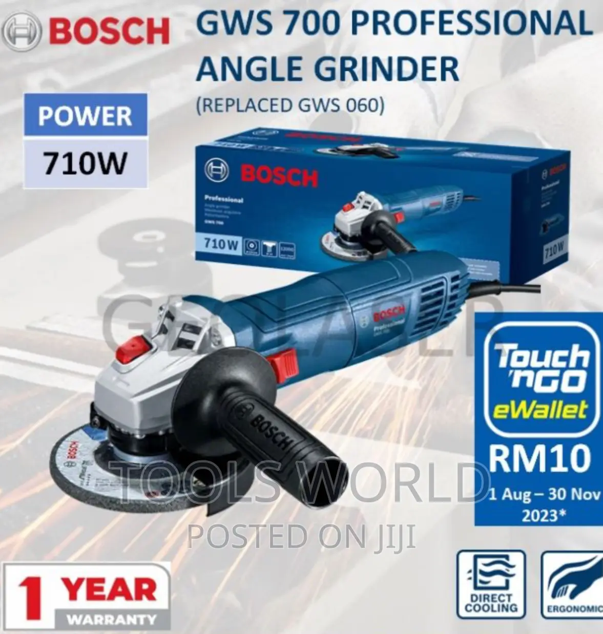 GWS 710 Professional Angle Grinder