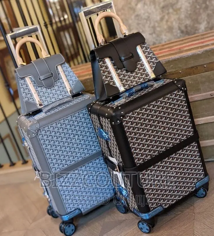 Original GOYARD LUXURY TRAVELING Bags Set Available in Store
