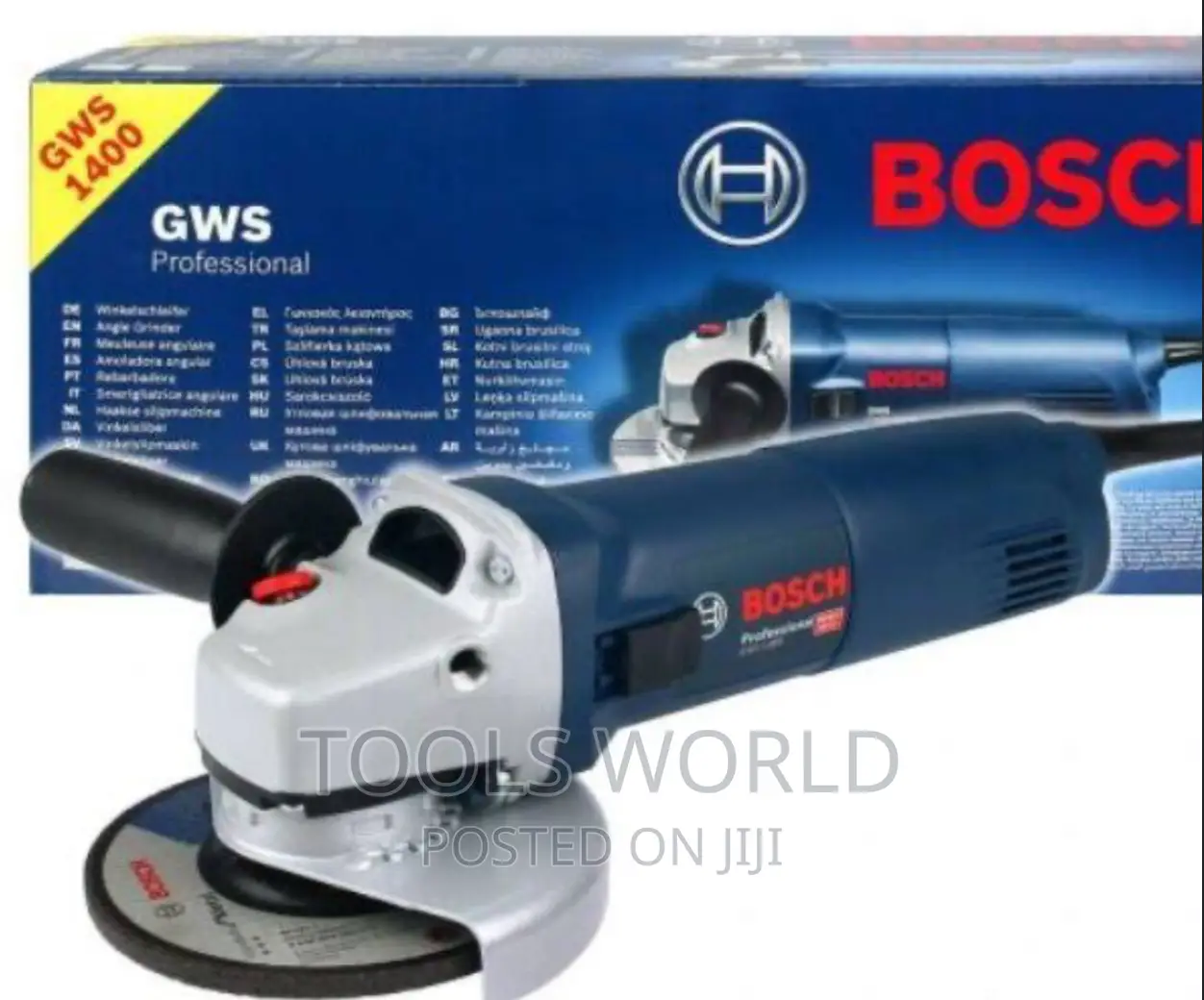 Bosch GWS 1400 a Small but Powerful Angle Grinder