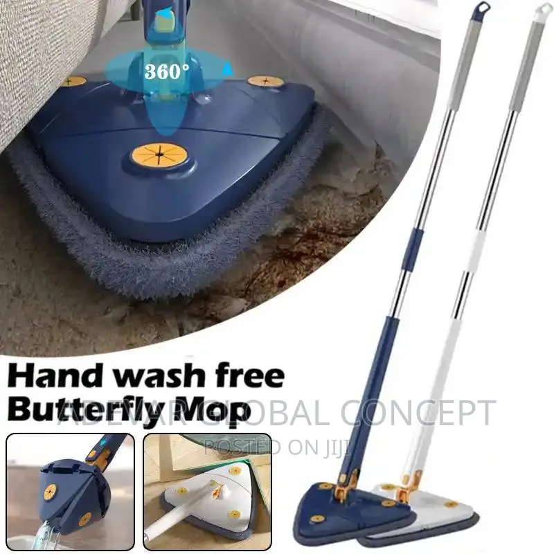 360° Rotatable Mop Adjustable Cleaning Mop Telescopic