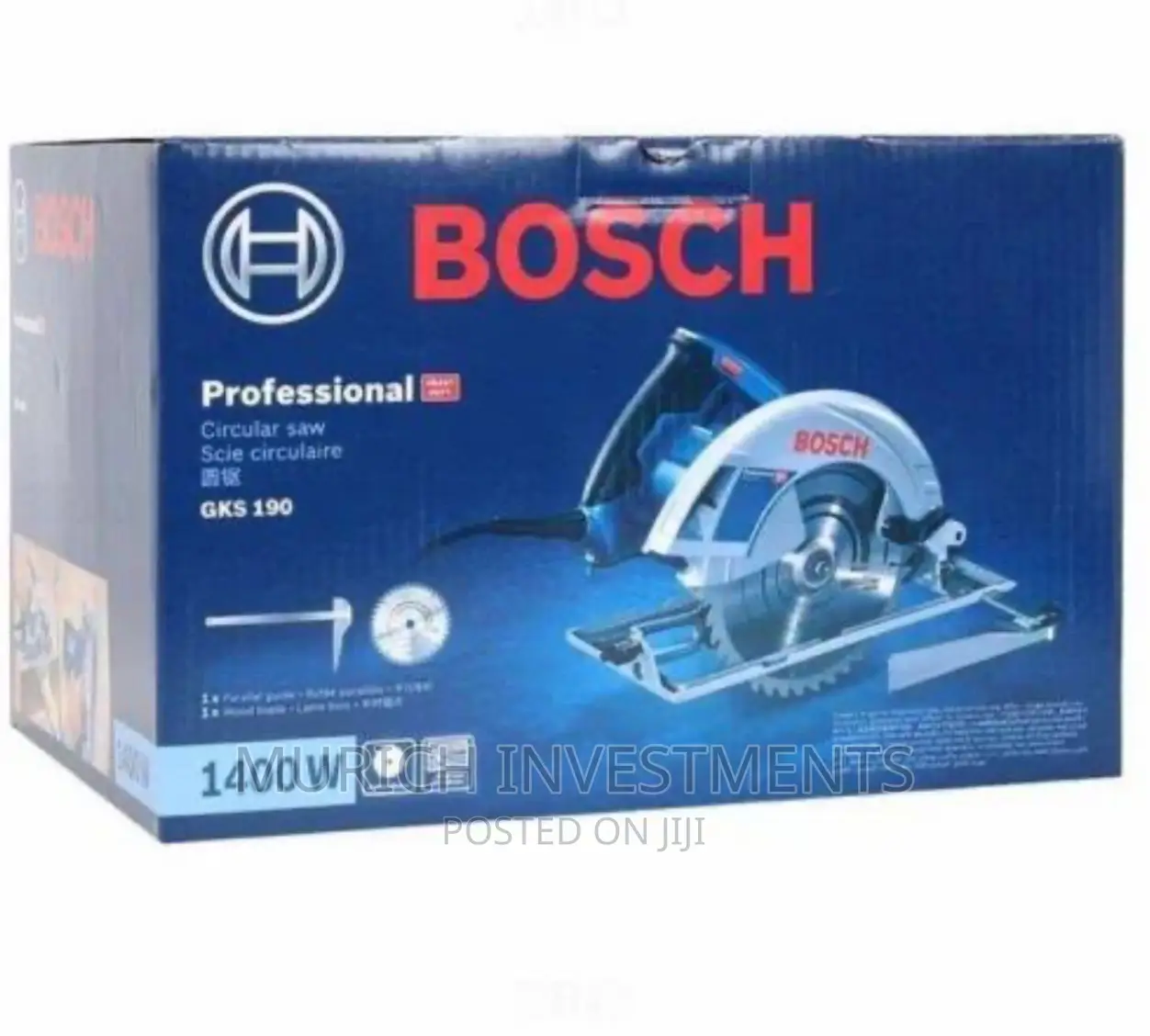 Bosch GKS 190 Professional Circular Saw, 1400 Watt
