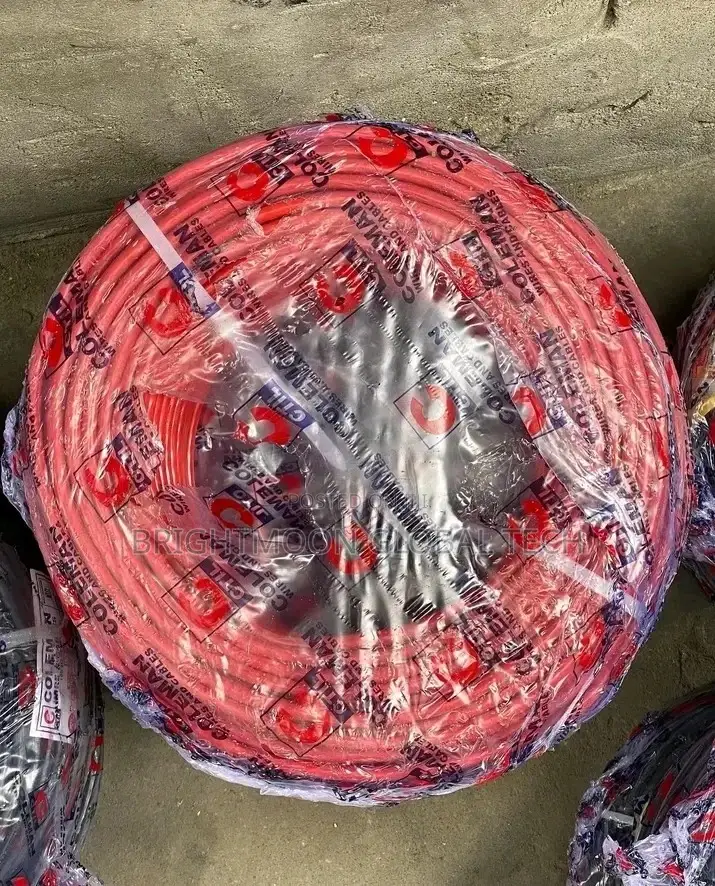 Coleman Single Wires and Cables 6mm Red