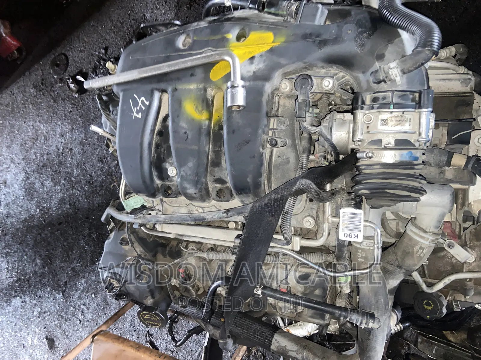 Complete Engine Ford Edge 2012 Model Sold With Warranty