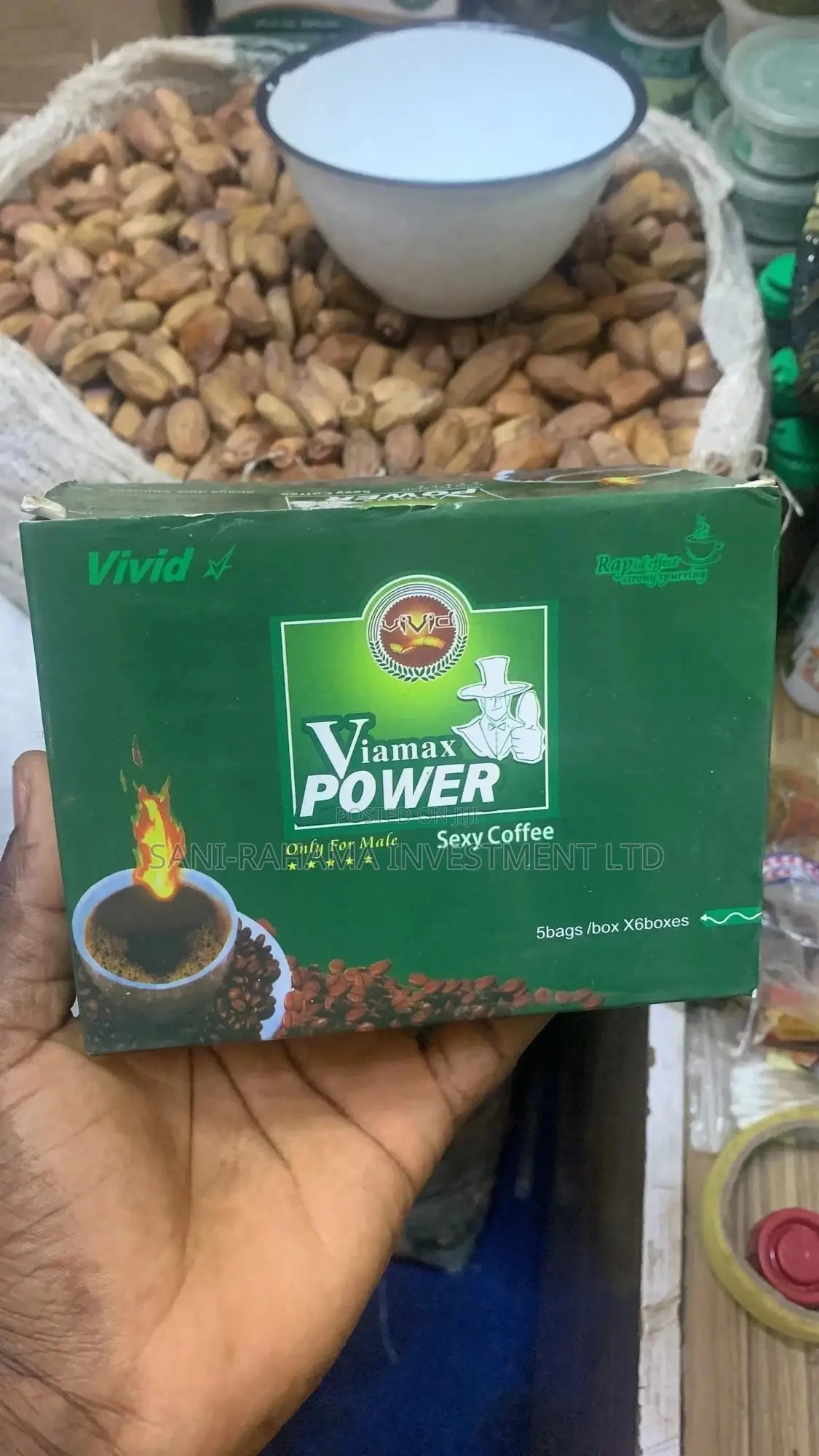 Maxxima Coffe and Viamax Powder Coffe