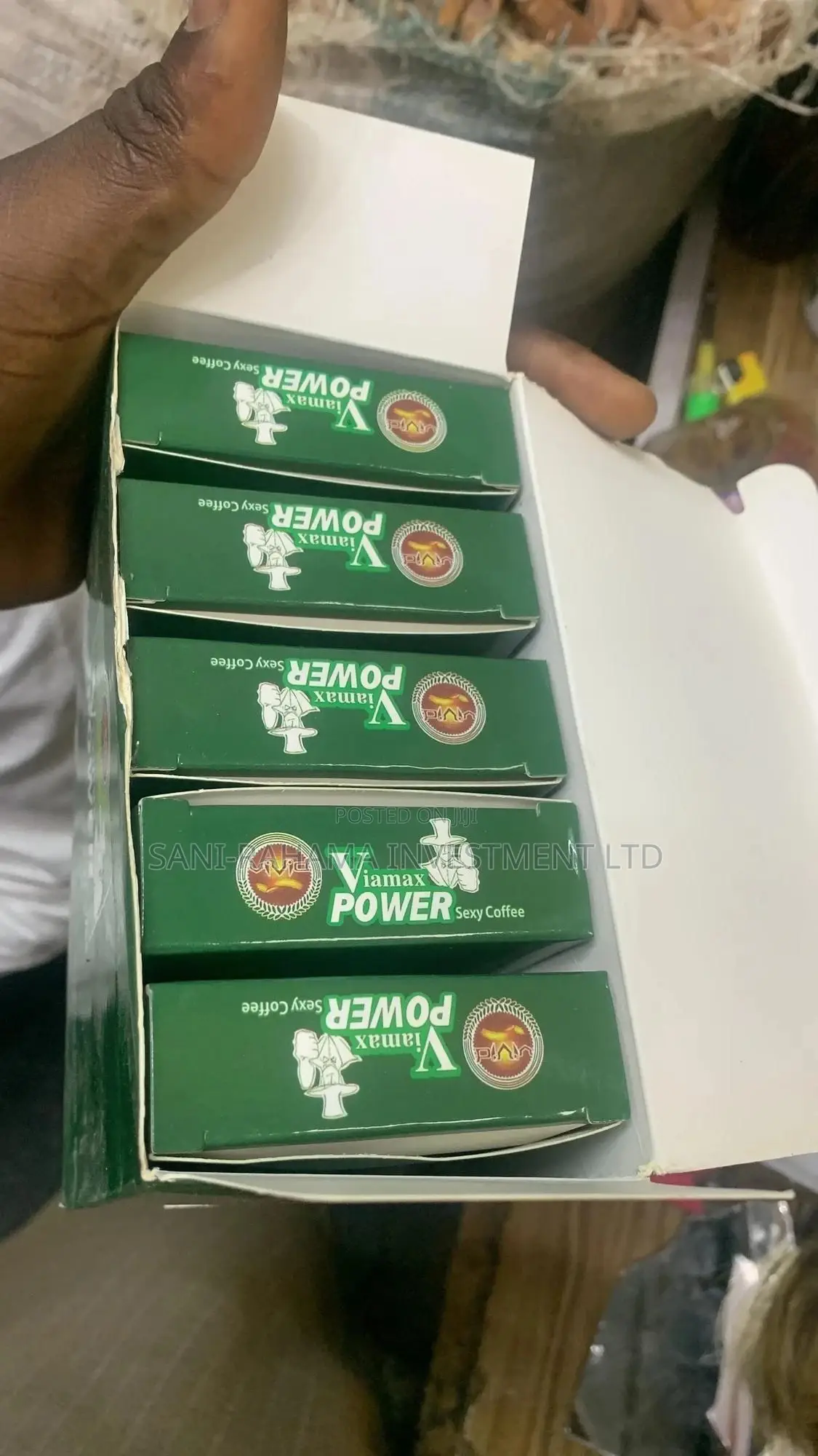 Maxxima Coffe and Viamax Powder Coffe