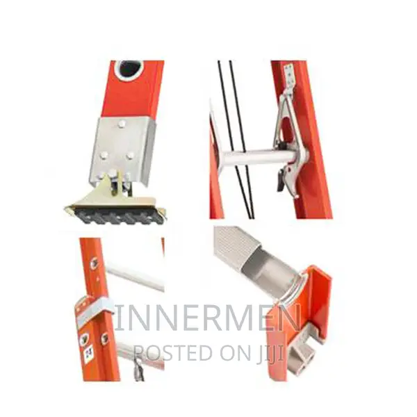 Heavy Duty Fibreglass Extension Ladders - 2 X 18 Rungs