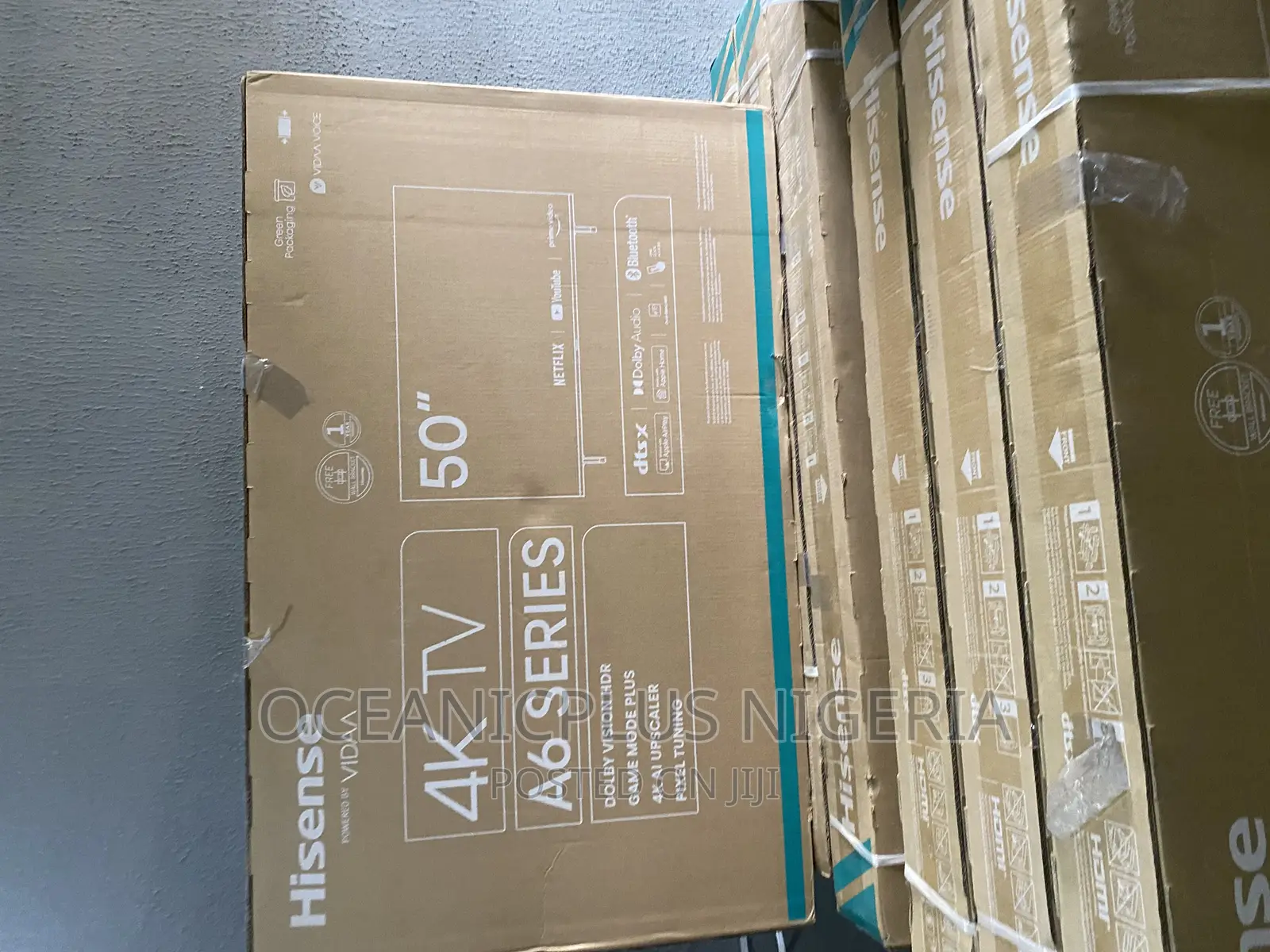 Hisense 50" TV A6 Series-50a6k With Wall Bracket