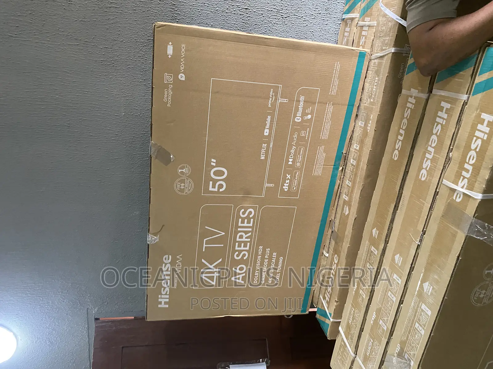 Durable Hisense 50 Inches TV A6 Series(50A6K) With USB HDMI