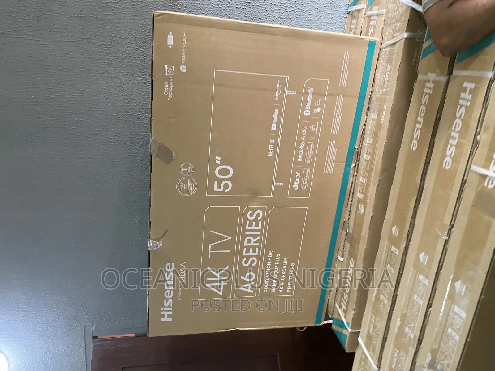 Durable Hisense 50 Inches TV A6 Series(50A6K) With USB HDMI