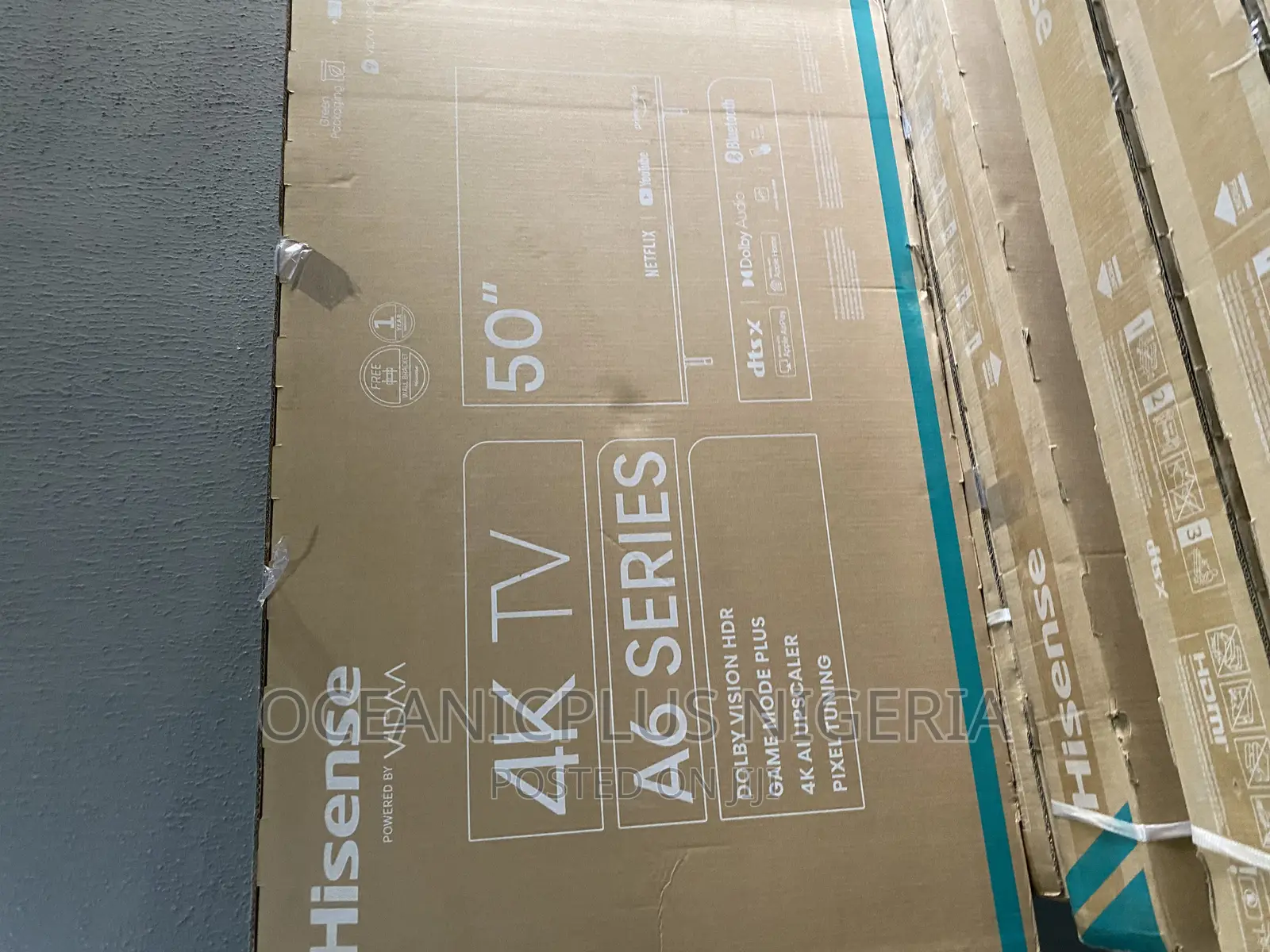 Durable Smart Hisense 43 Inches TV A6 Series(50A6K)With USB