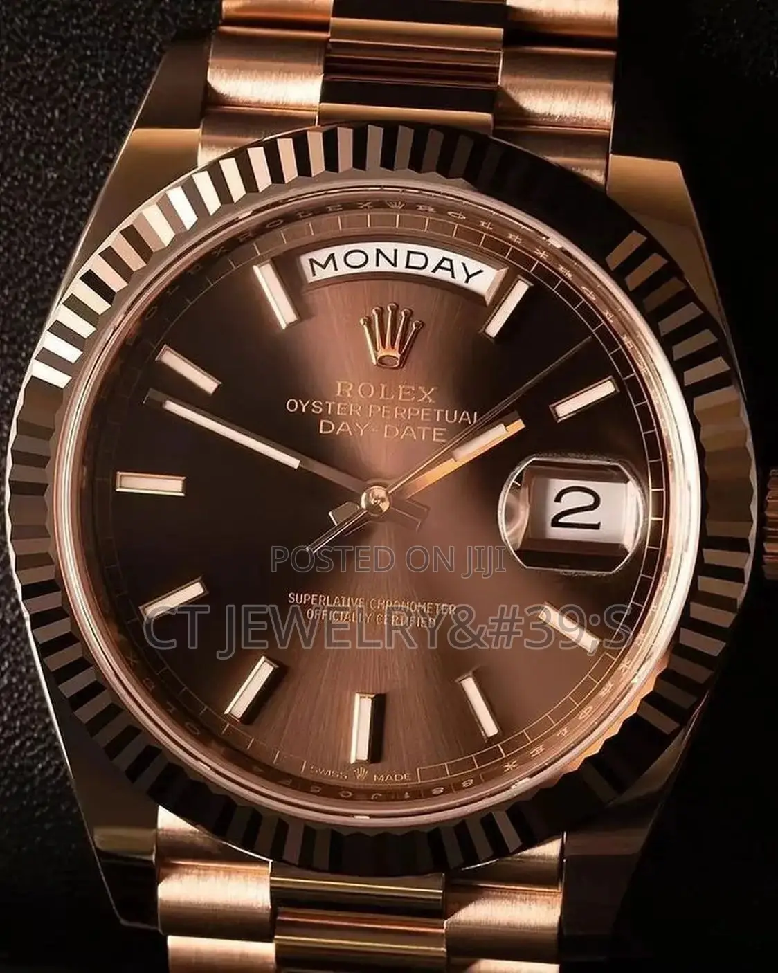 Original Rolex Day-date For Unisex