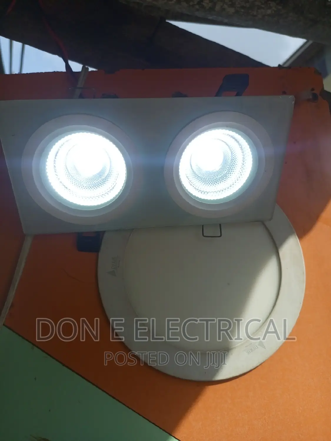 Double Spotlight 2color Led