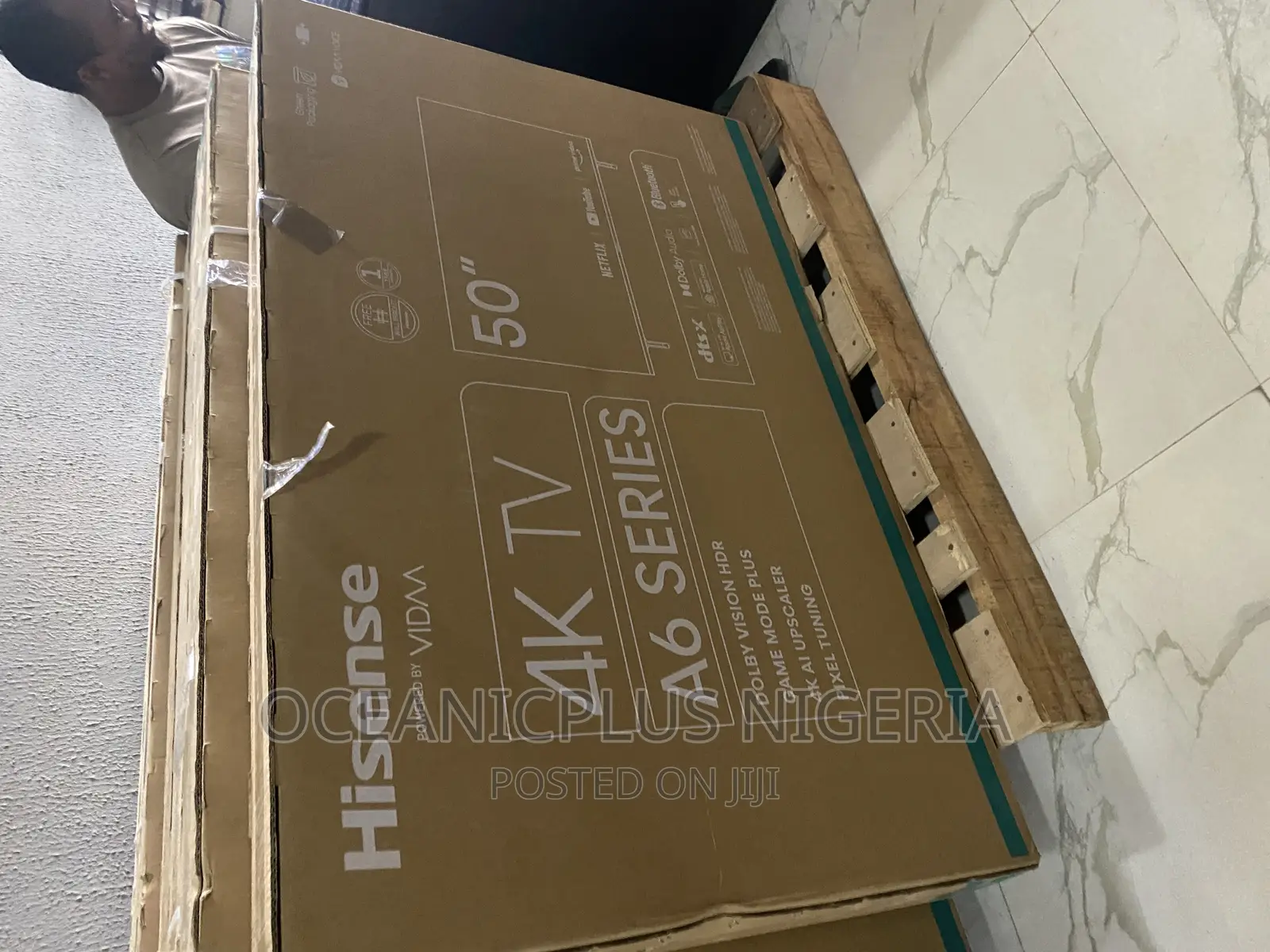 New Hisense 50" TV A6 Series(50A6K) With USB HDMI