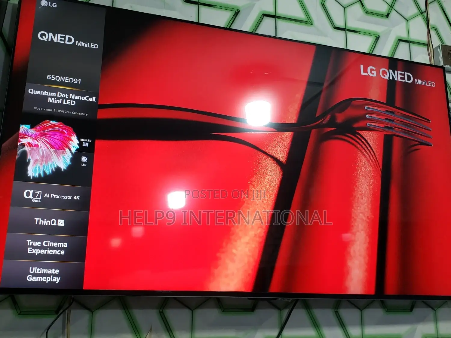 Beasty 65" LG QNED Miniled Series 9 Smart TV Ra