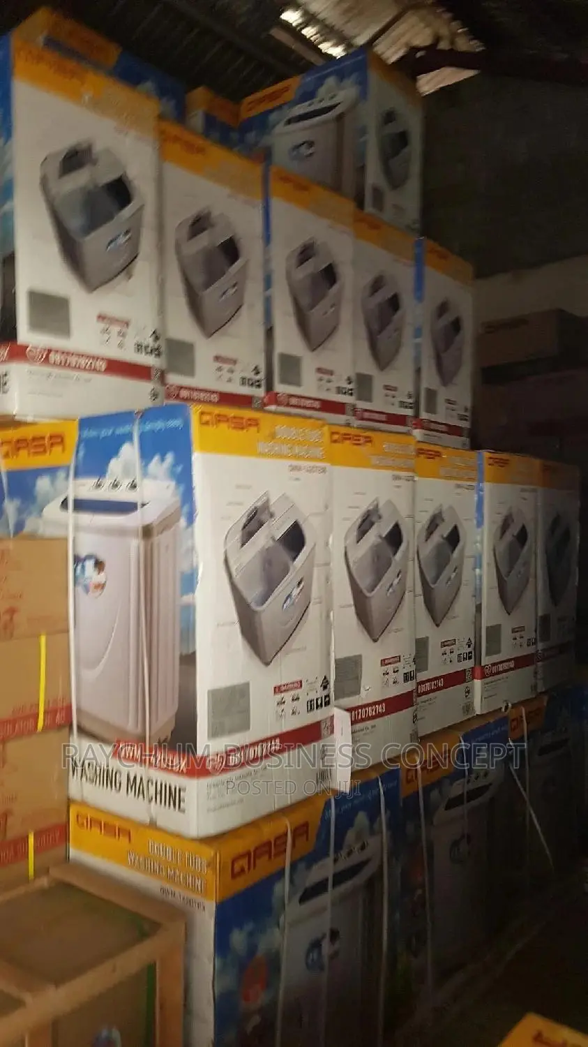 Qasa Washing Machine 9.8kg and 5.6kg Spiner