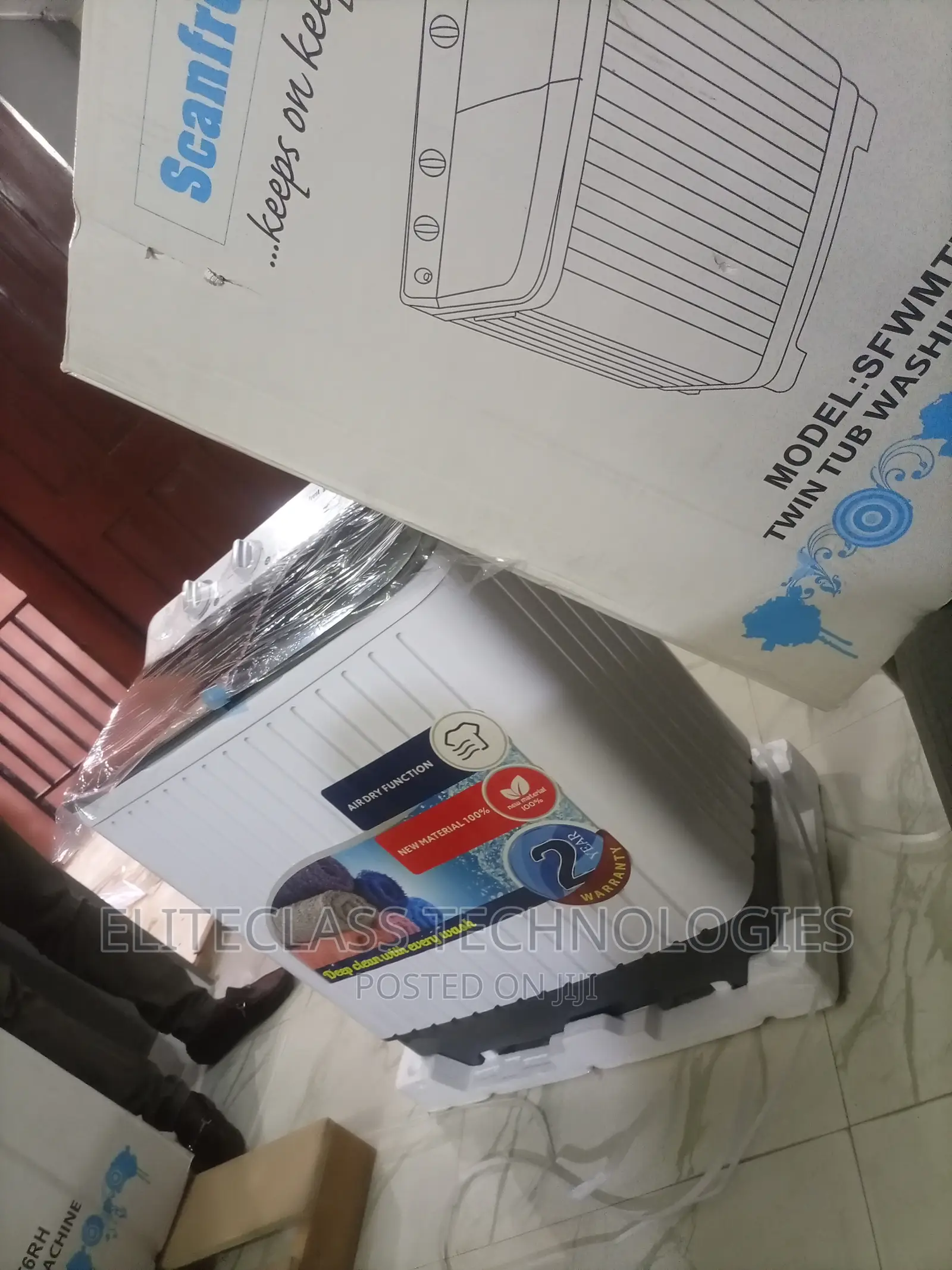 Home Fit Twin Tub Scanfrost 6kg Washing Machine