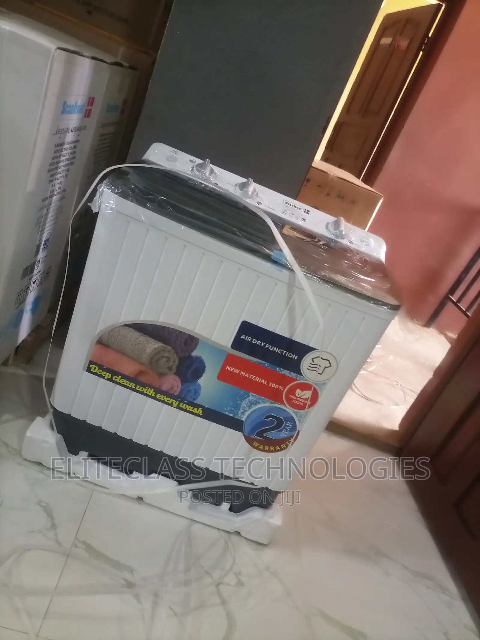 Durable and Home Fit Twin Tub Scanfrost 6kg Washing Machine