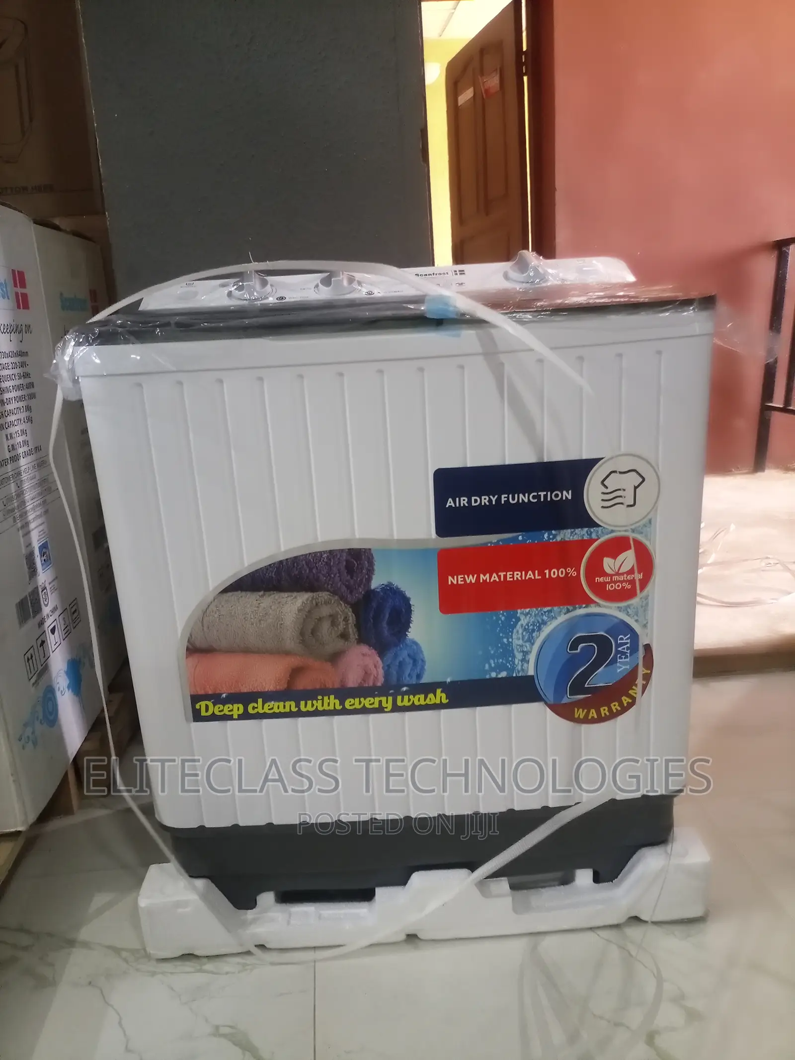 6KG Home Fit and Durable Twin Tub Scanfrost Washing Machine
