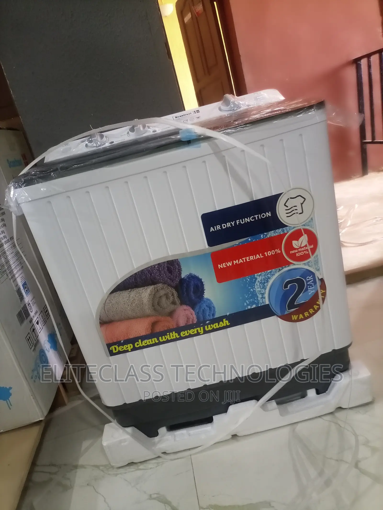 6KG Home Fit and Durable Twin Tub Scanfrost Washing Machine