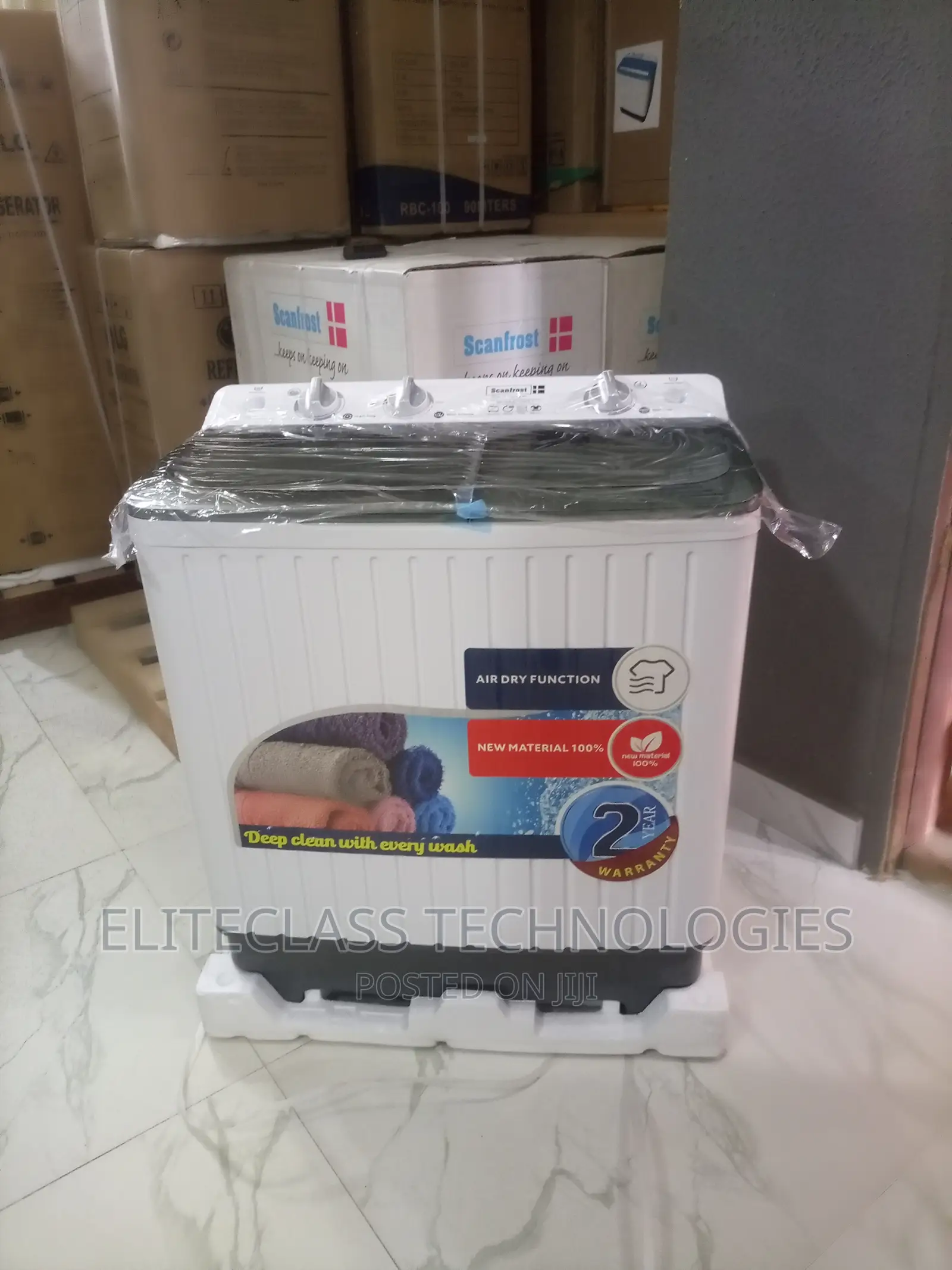 Quality 6KG Twin Tub Scanfrost Washing Machine(SFWMTT6RH)
