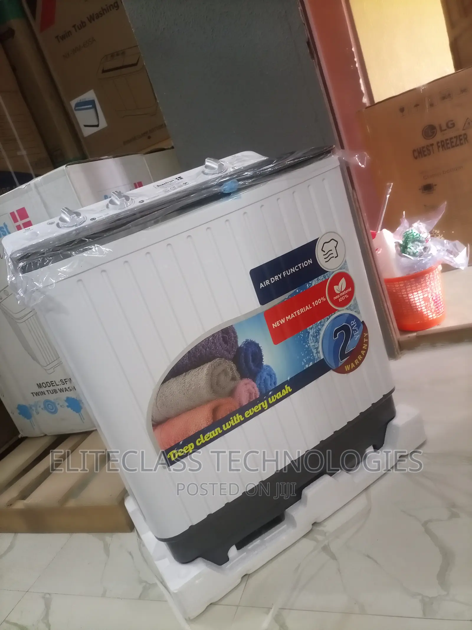 New Twin Tub Scanfrost 6kg Washing Machine(SFWMTT6RH)