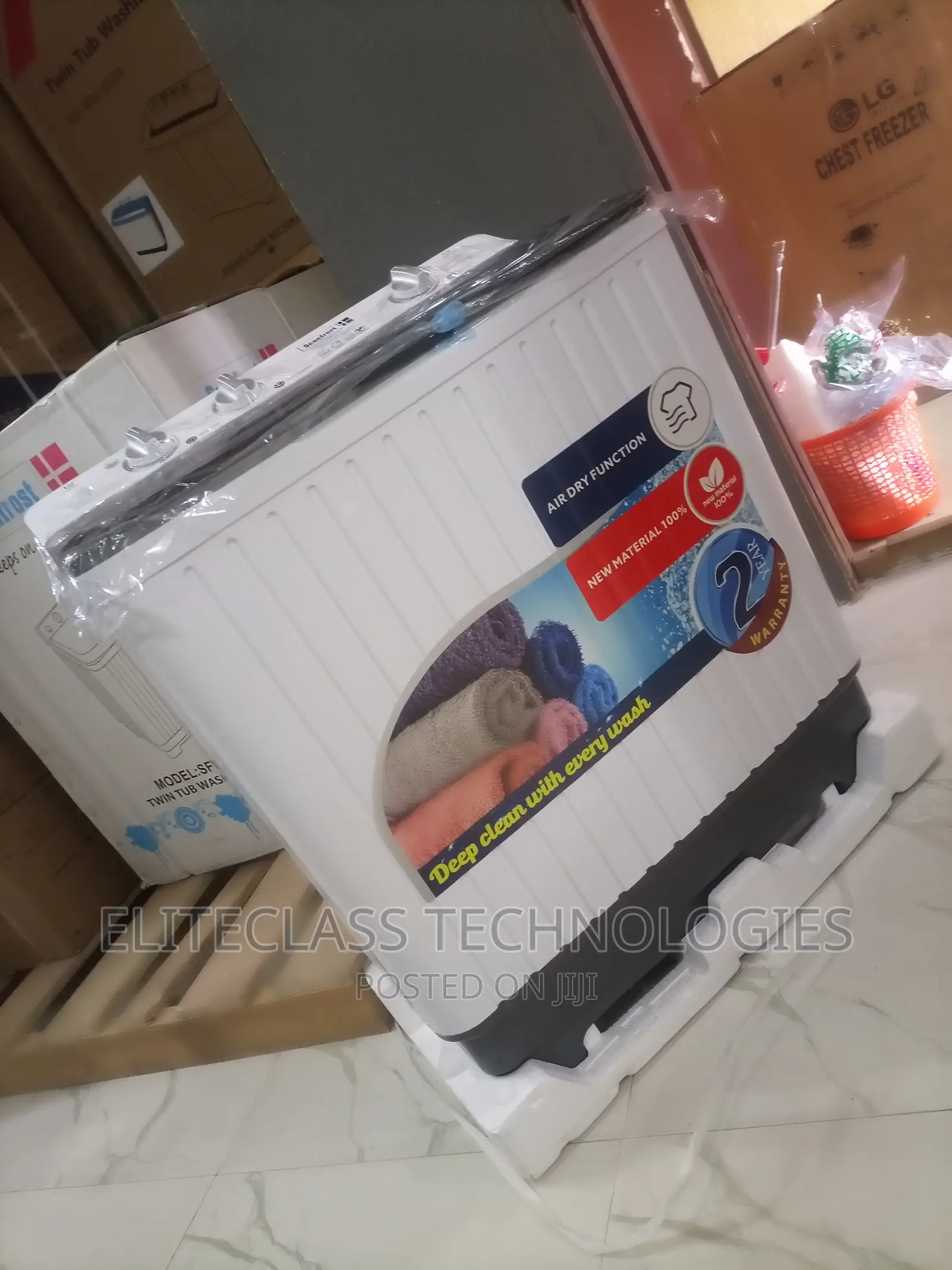 Standard Twin Tub Scanfrost 6kg Washing Machine(SFWMTT6RH)